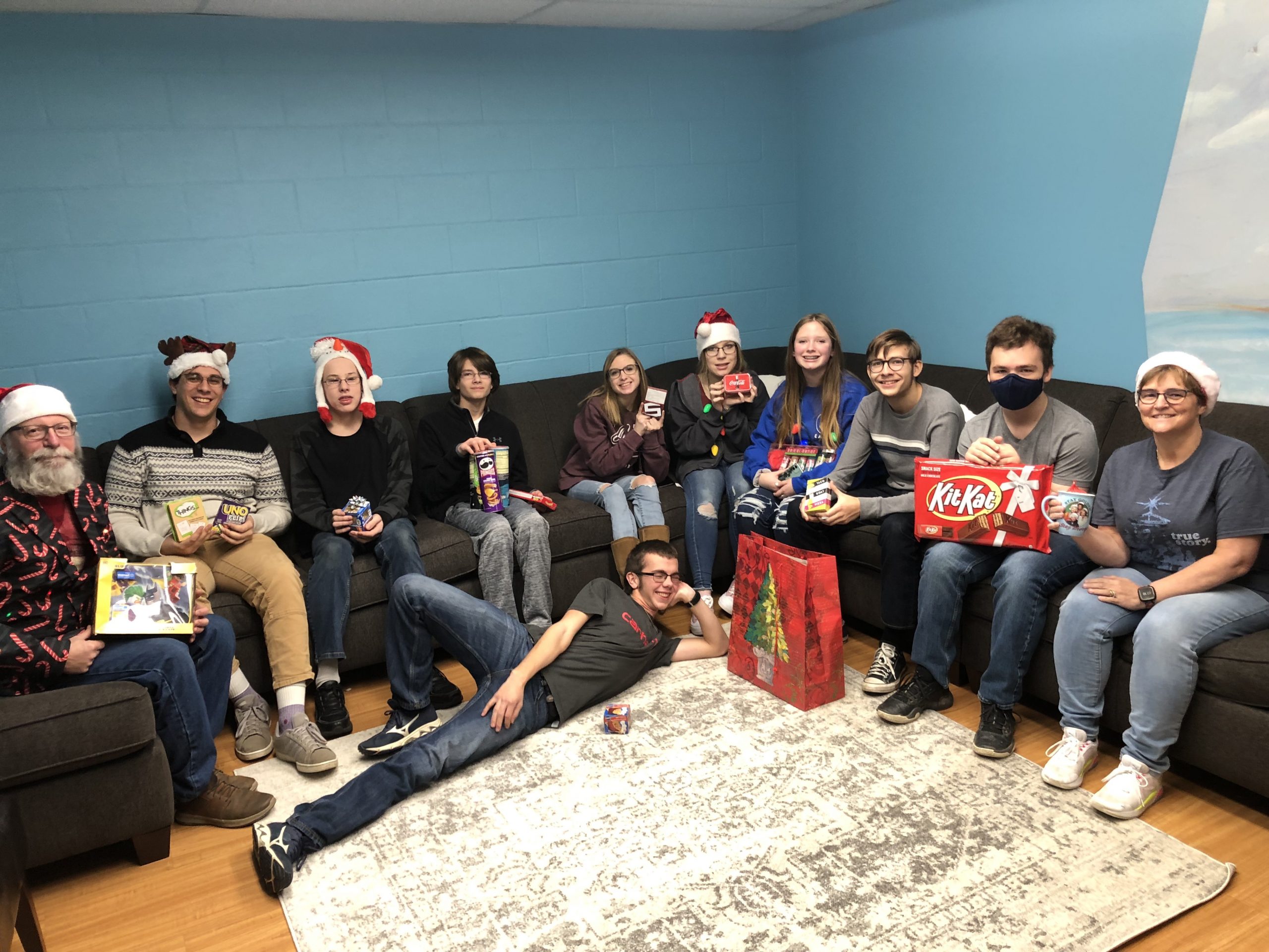 Youth Christmas Party at Christ Church Franklin